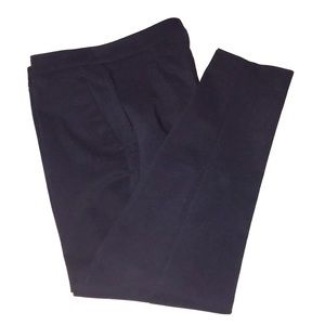 H&M navy blue ankle trousers